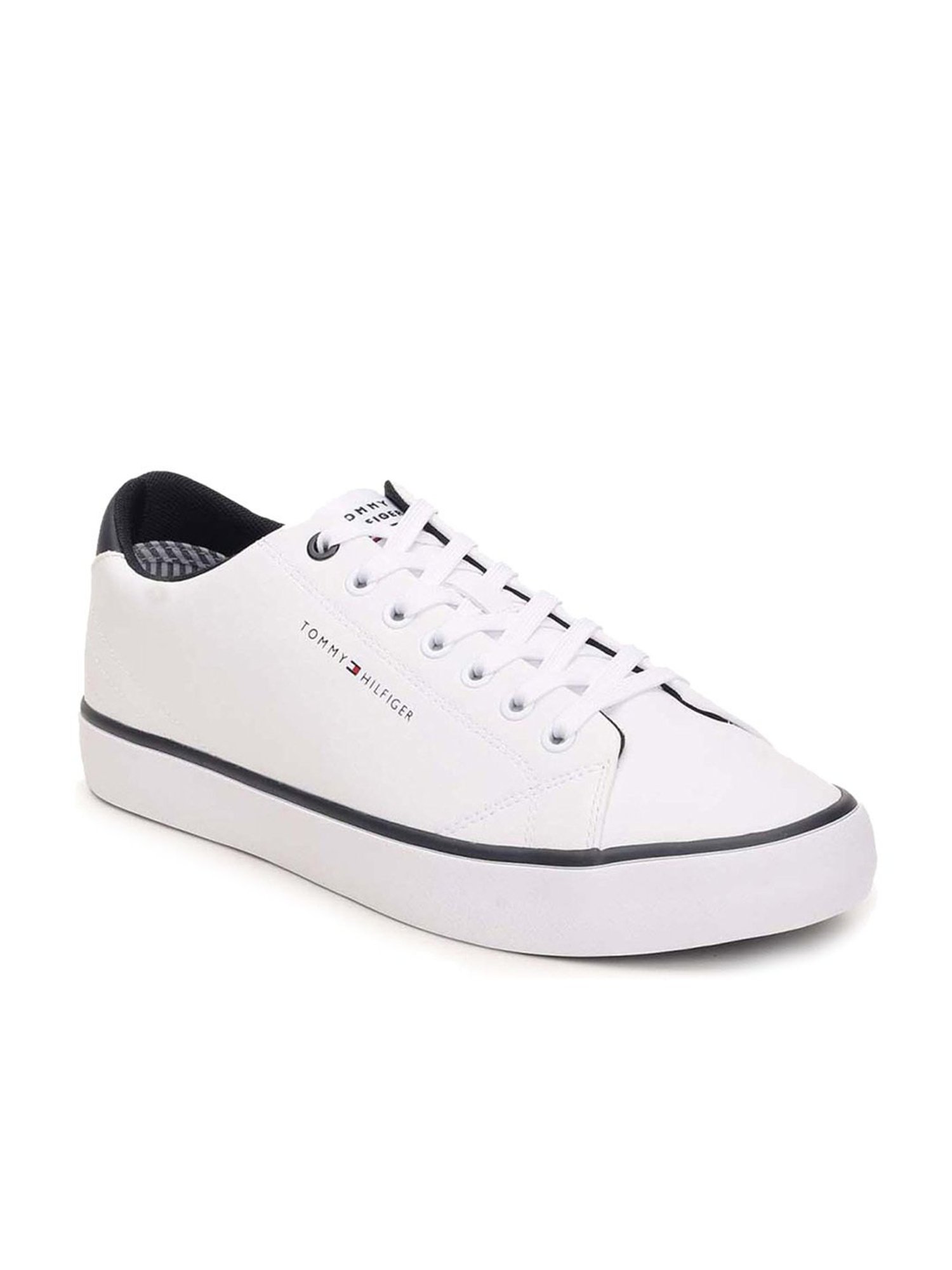 Tommy Hilfiger Men's White Casual Sneakers