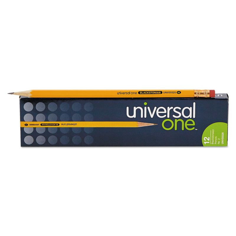 Universal 12pk #2 Blackstonian Pencil Yellow