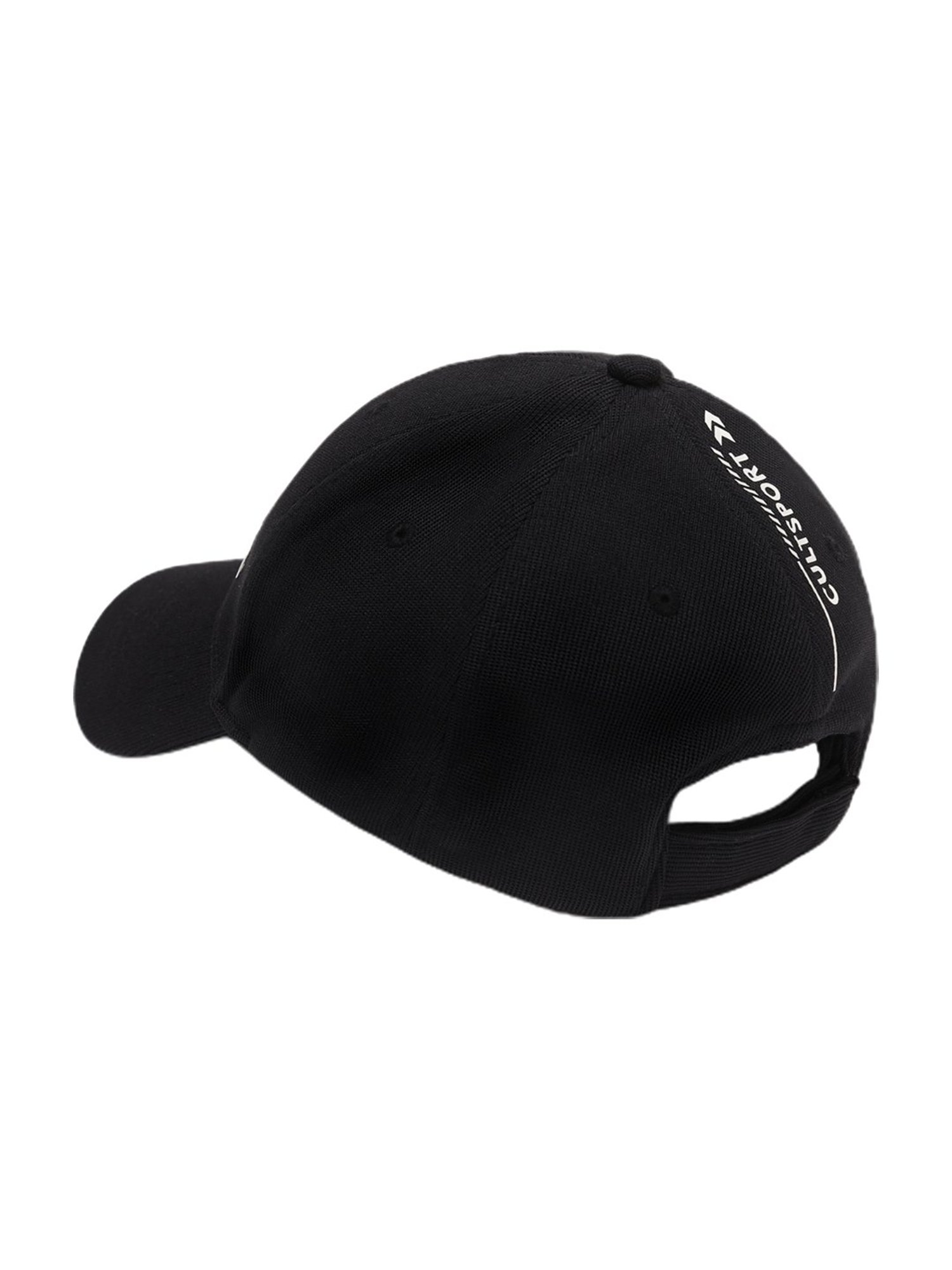 Cultsport Black Cord Adjustable Sports Baseball Cap