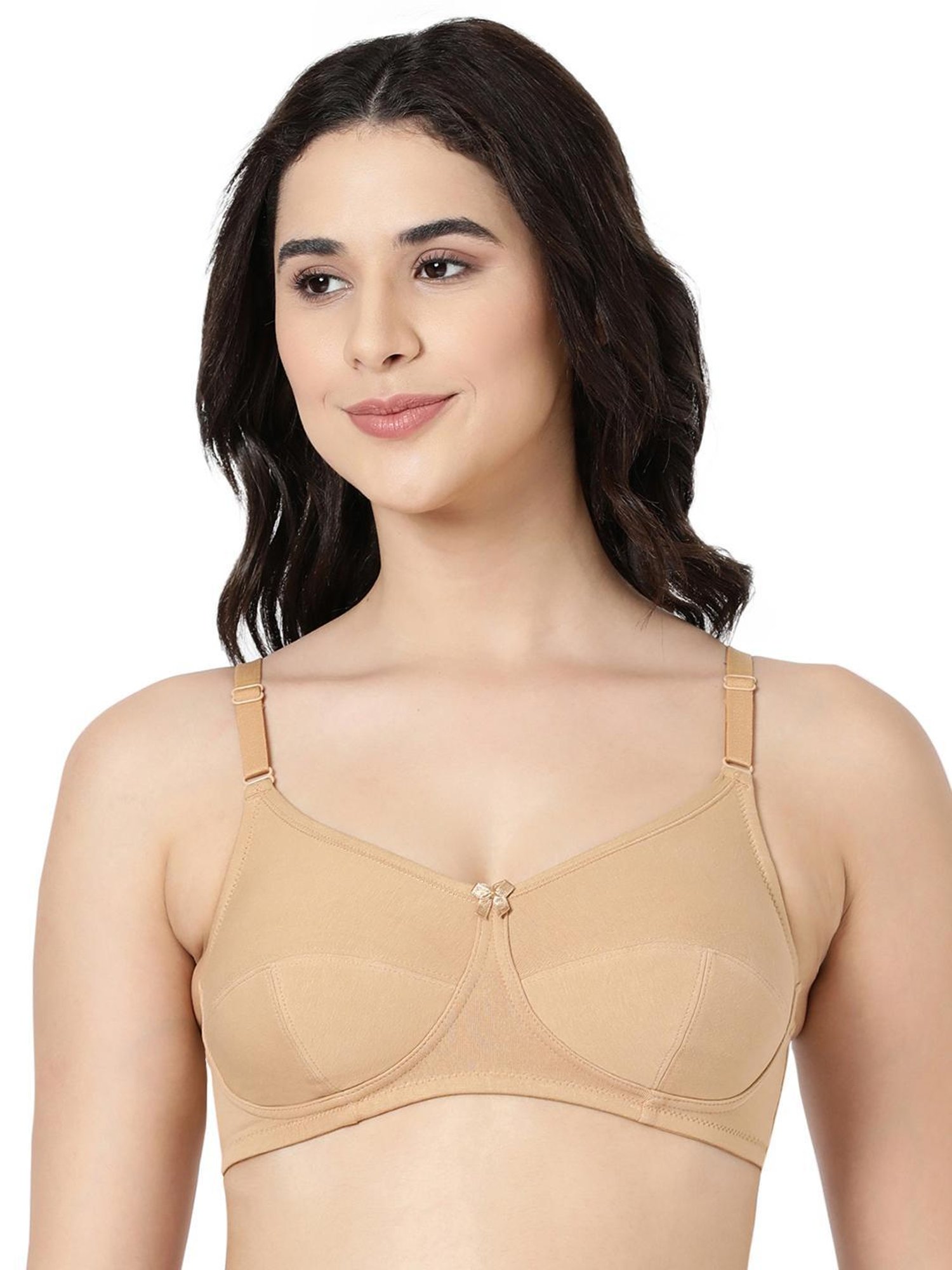 BLOSSOM Beige Full Coverage Everyday Bra