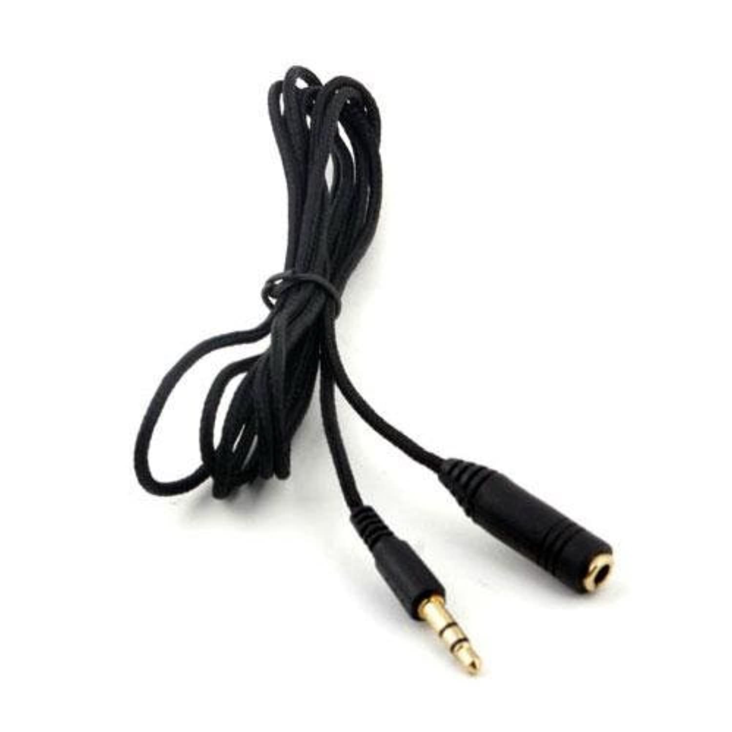 1.5m 5ft Stereo Headphone Extension Cord 3.5mm Male to 3.5mm Female Cable