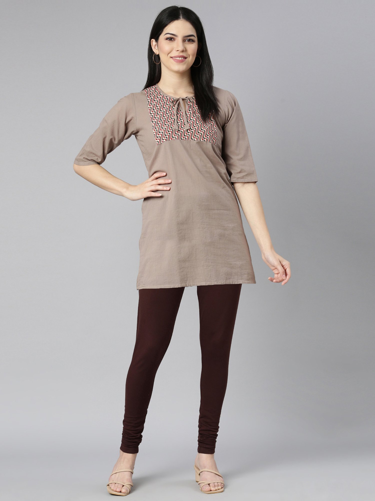 Dixcy Slimz Coffee Brown Leggings