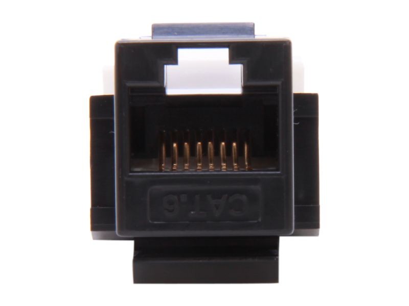 Micro Connectors CAT5 RJ45 Coupler F-F Straight