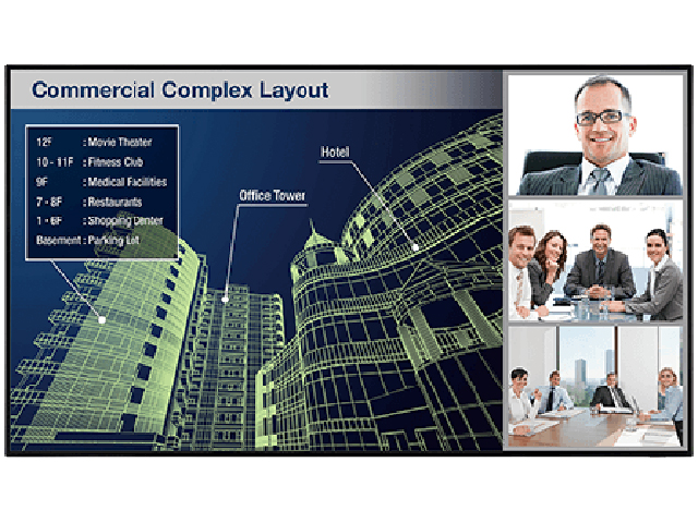 LG 49UT640S0UA 49" UT640S Series UHD Commercial Signage TV