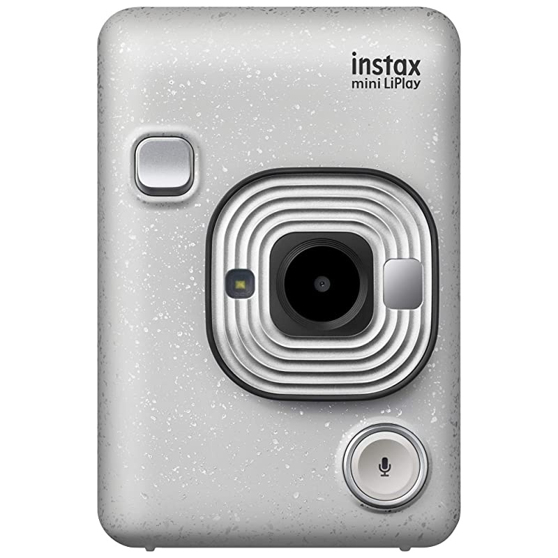Instax Mini Liplay Hybrid Instant Camera - Stone White