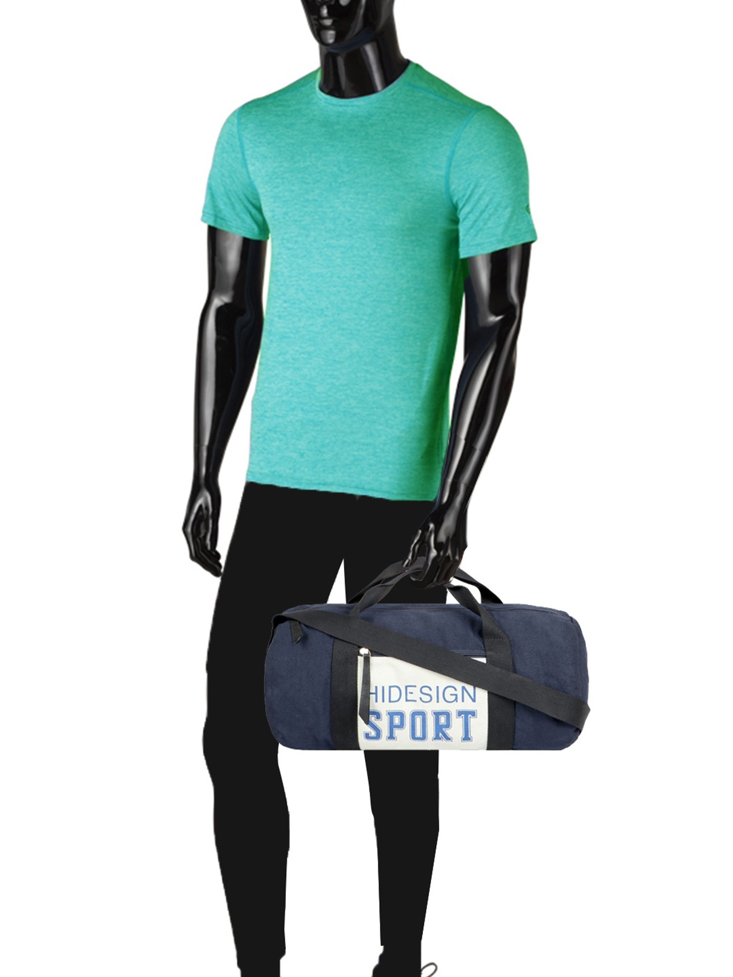 Hidesign Travel Blue Medium Duffle Bag