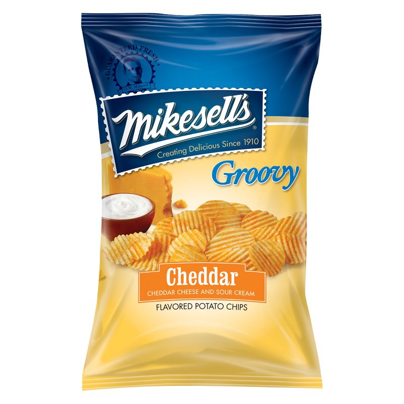 Mike Sell's Cheddar & Sour Cream Potato Chips - 10oz
