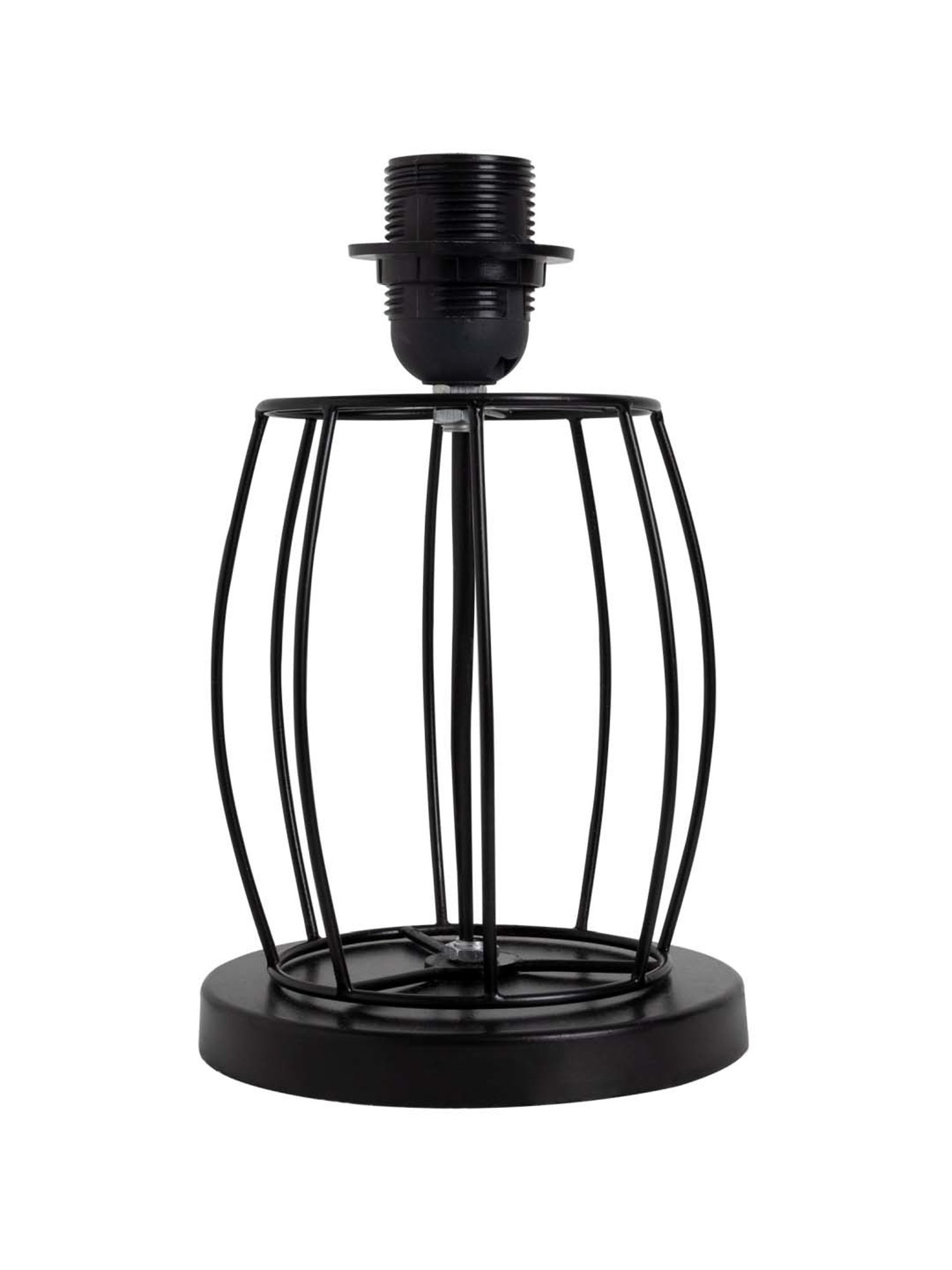 Homesake 'Modern' Multicolor Metal Table Lamp with Cage Base - Set of 1