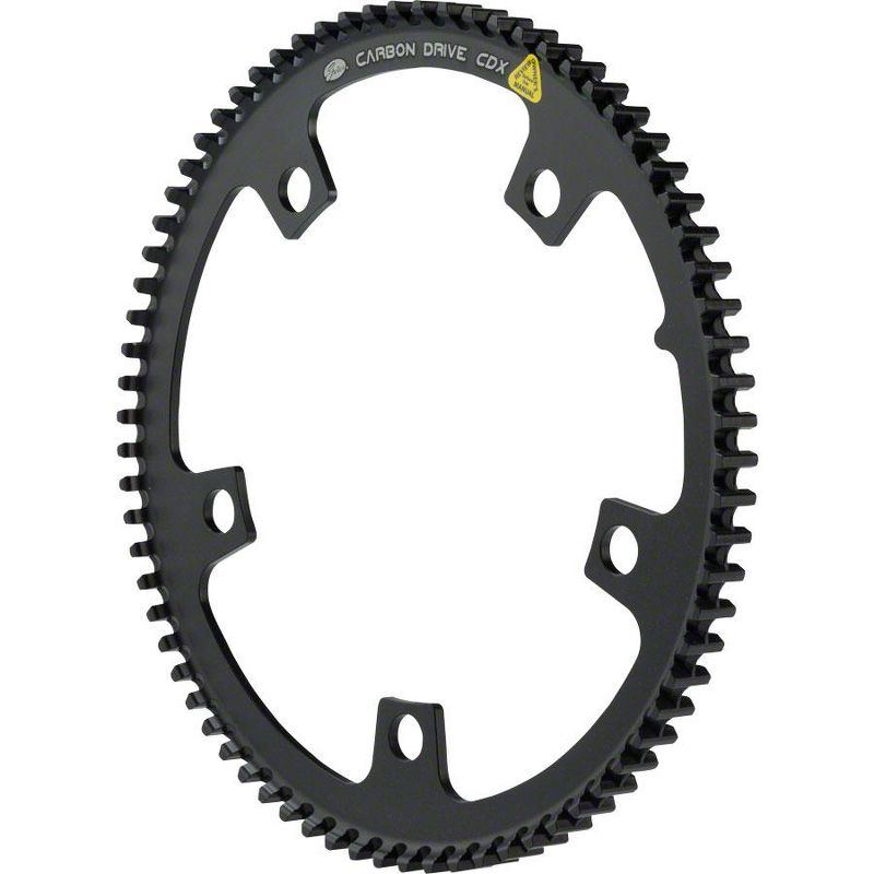 Gates Carbon Drive CDX CenterTrack Belt Drive Ring 5 Bolt 130mm BCD- Tooth Count: 74