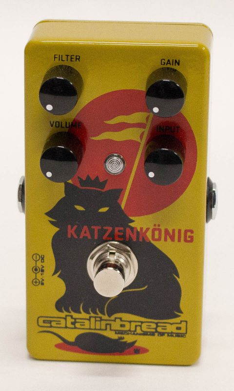 Catalinbread Katzenkonig - The Cat King Fuzz / Distortion Guitar Effect Pedal