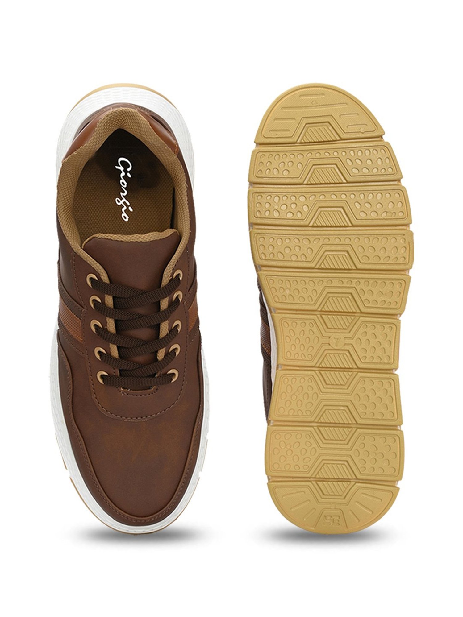 Giorgio Men's Brown Running Shoes