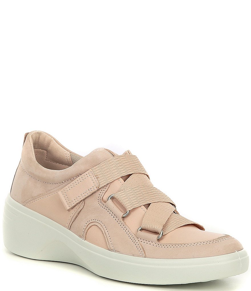 ECCO Soft 7 Wedge Strap Sneakers
