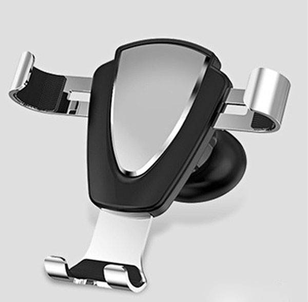 Auto Car Rotation Metal Bracket Non-slip Scratch-proof for 4-6.2 Inch Mobile Phone