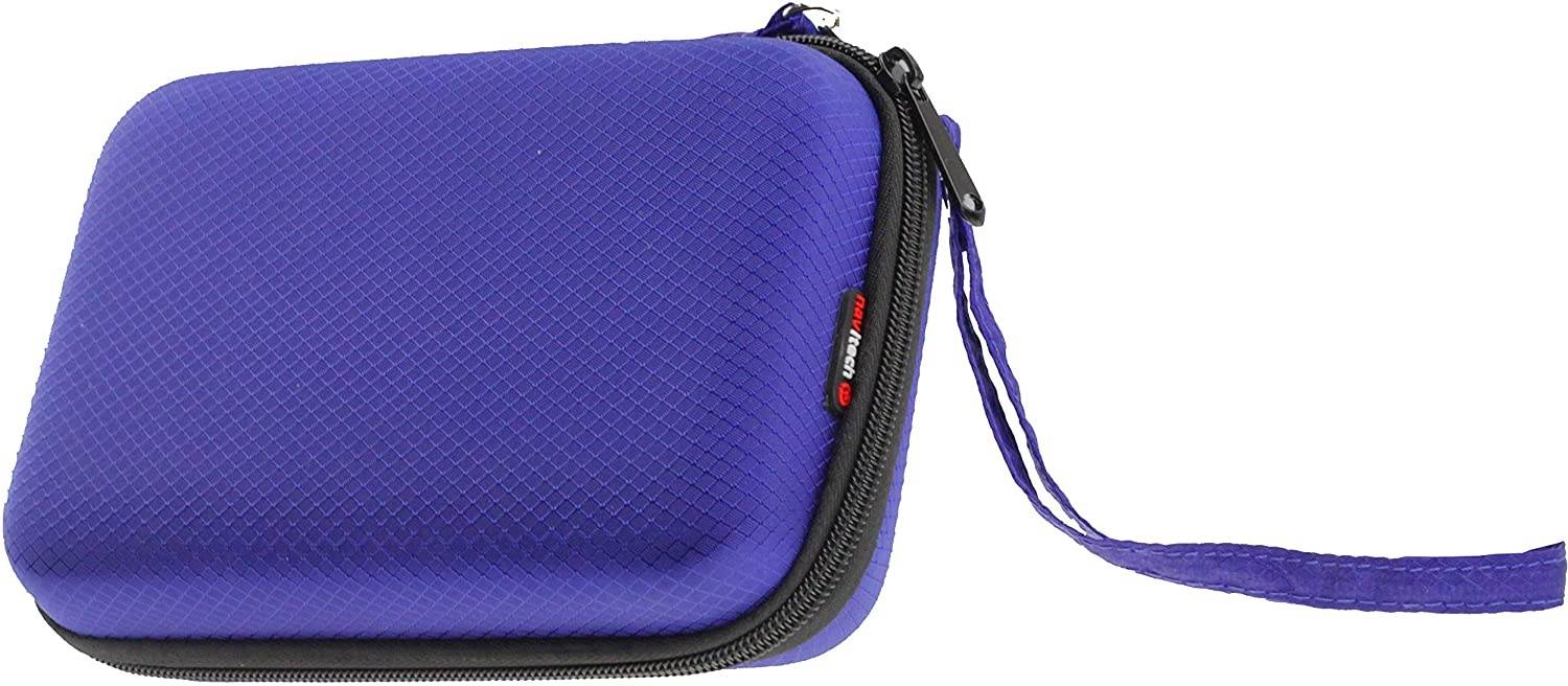 Navitech Blue GPS/Satellite Navigation Hard Carry Case Cover Compatible with The Garmin DriveSmart 51 LMT-S