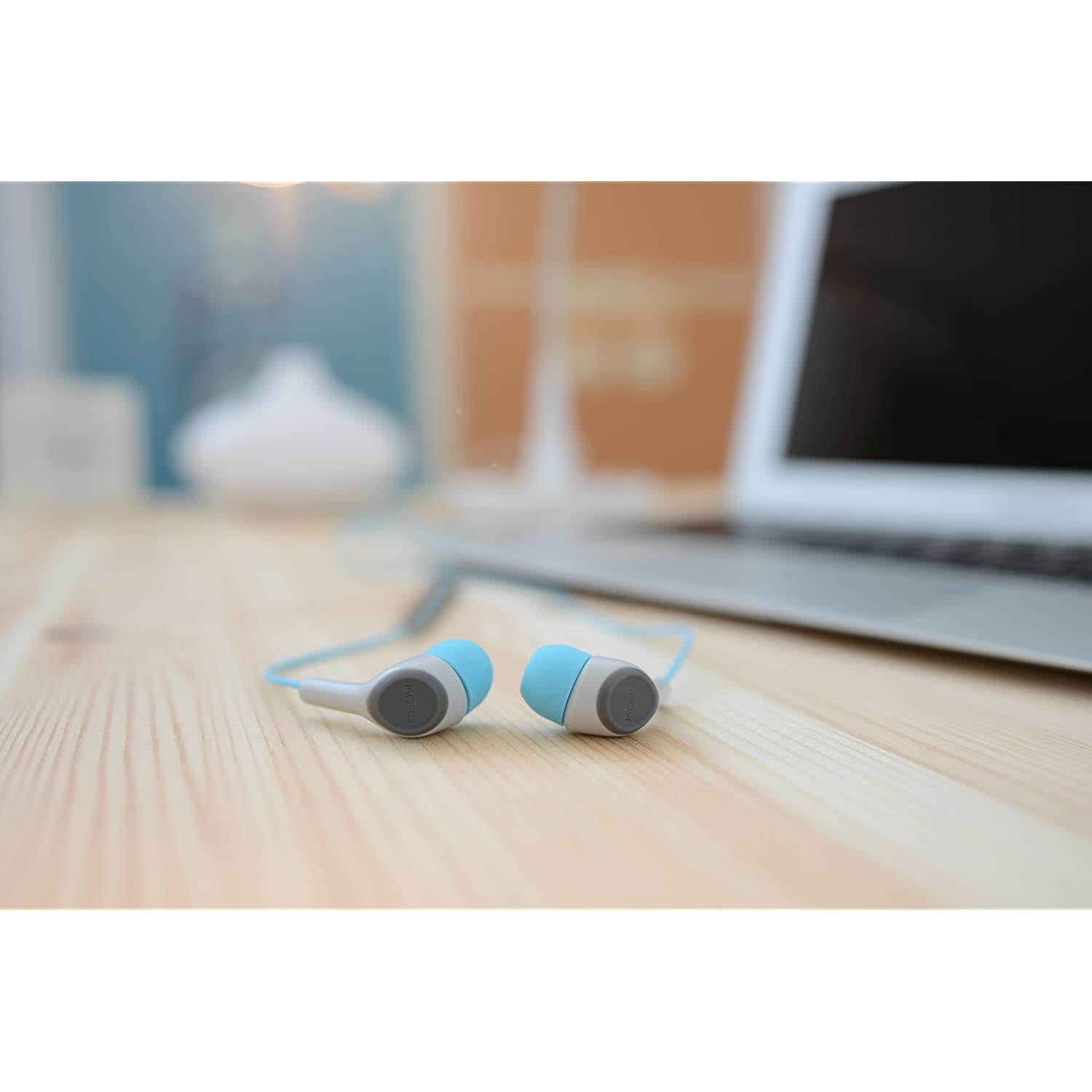 Koss KEB15i In-Ear Headphone, Teal