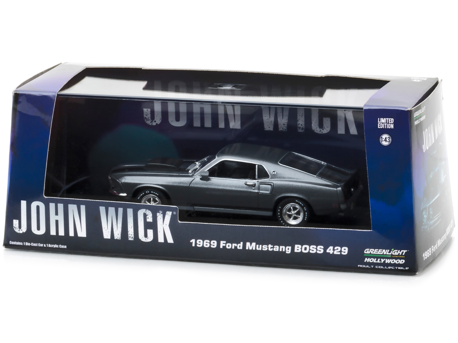 1960 Ford Ranch Wagon White 007 James Bond "From Russia With Love" (1963) Movie "Pop Culture" 2022 Release 2 1/64 Diecast Model Car by Johnny Lightning