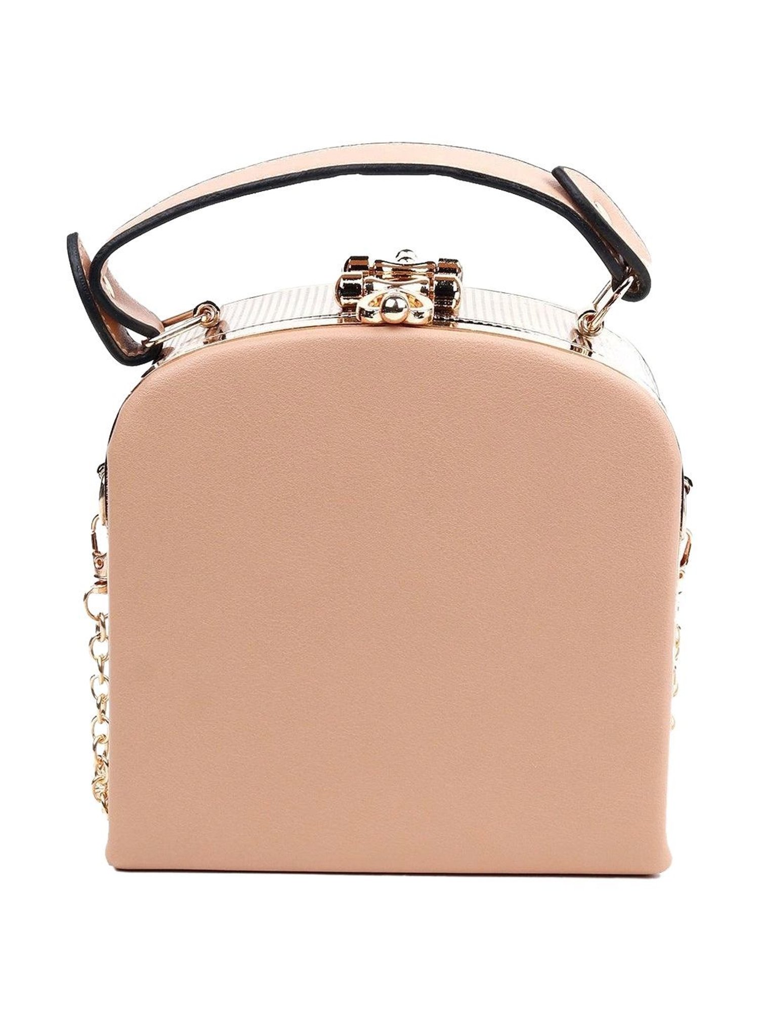 Odette Pink Embellished Sling Handbag