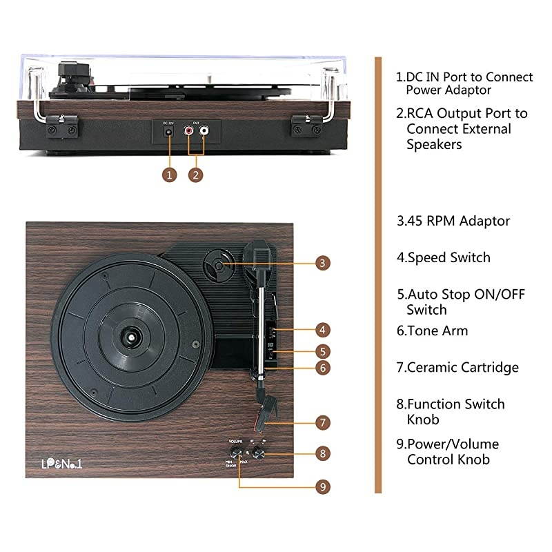 VICTROLA V50200BK V50    S RETRO RECORD PLAYER WITH BLUETOOTH  AND CD PLAYER   USB  BLACK