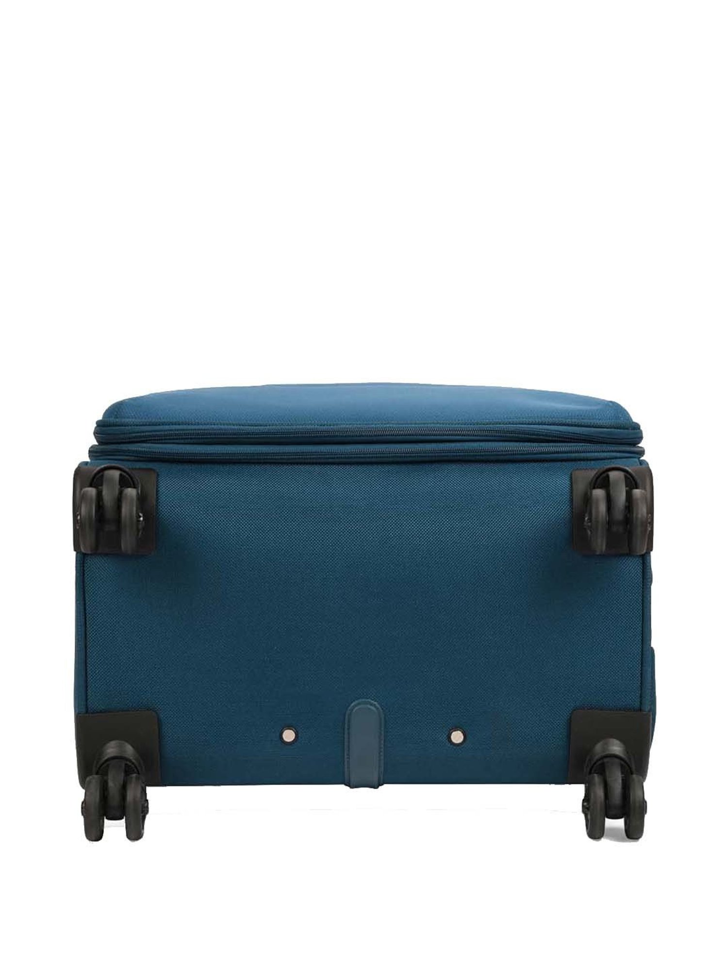 Aristocrat Vitara Blue Solid Soft Large Trolley Bag - 47 cm