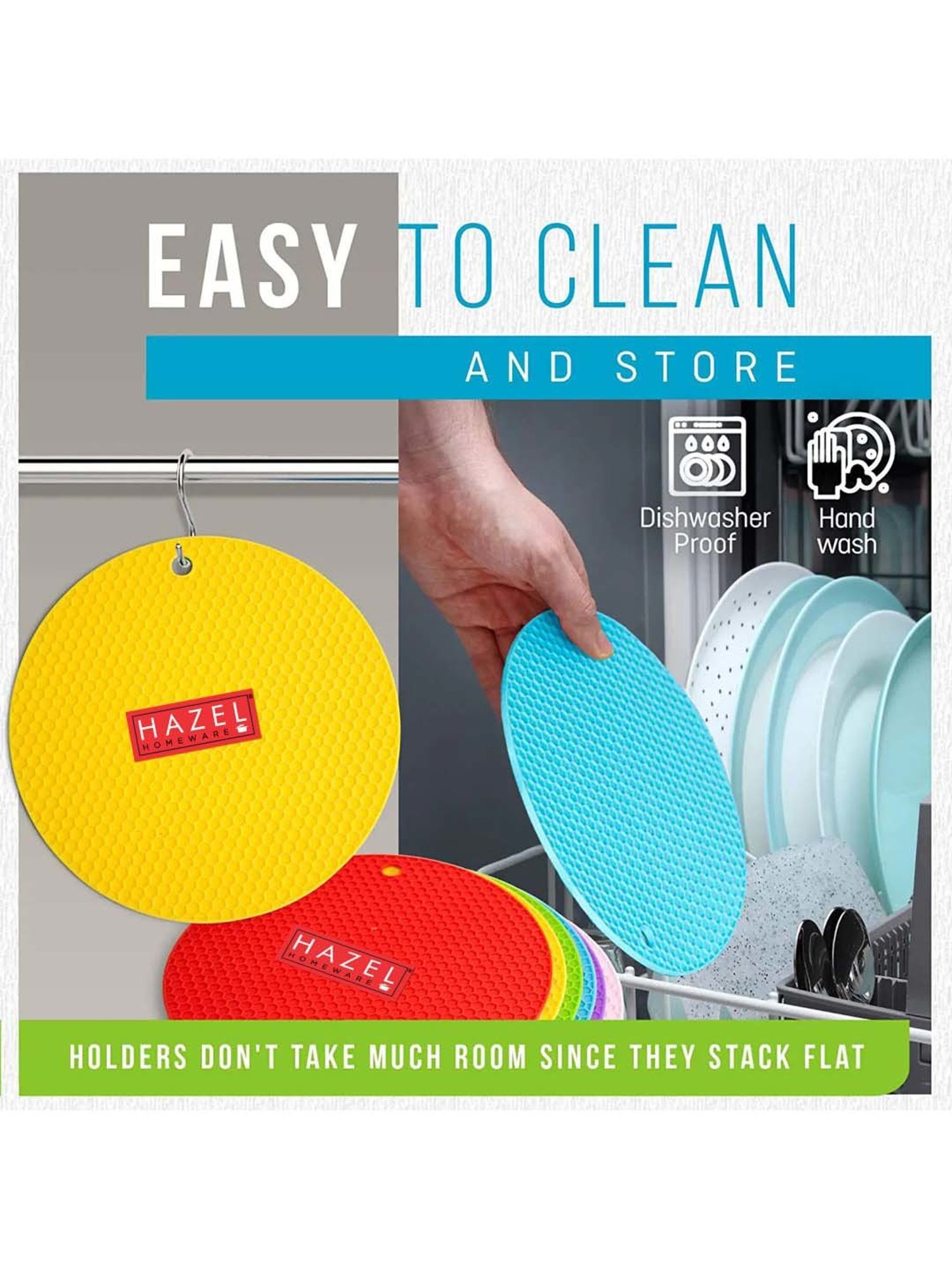 BERGHOFF Leo Pink Silicone Trivet - Set of 1