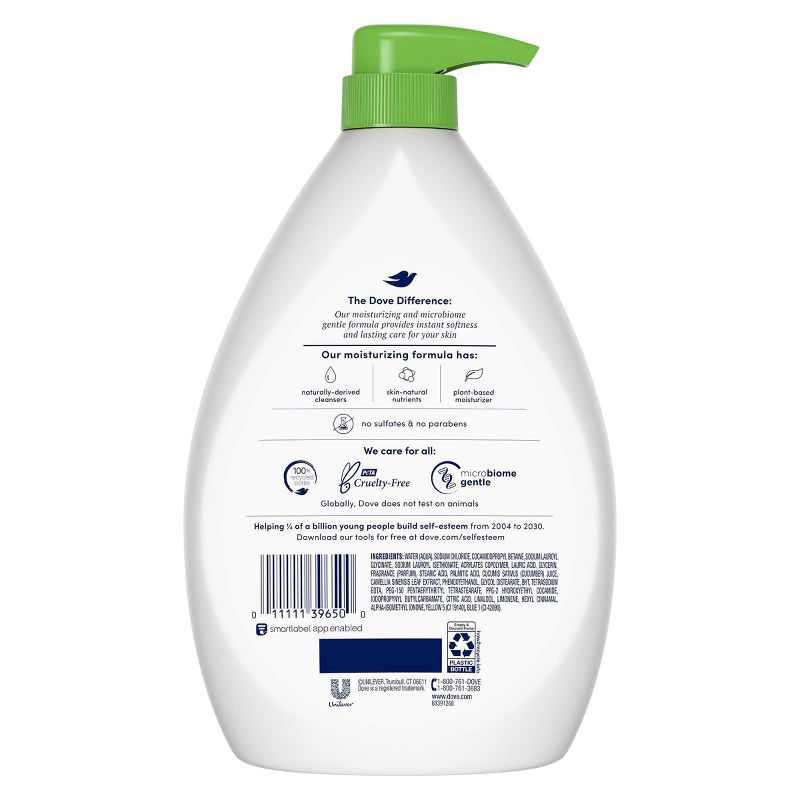 Dove go Fresh Cucumber & Green Tea Body Wash - 34 fl oz
