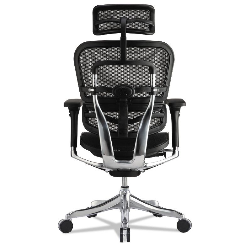 Eurotech Ergohuman Elite High-Back Chair, Black Seat/Black Back ME22ERGLTN15