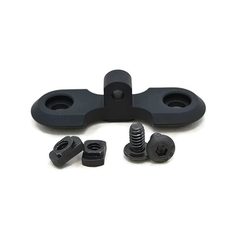 MLok Bipod Adapter Mount Proudly Made in USA Includes 2 TNuts 2 Screws