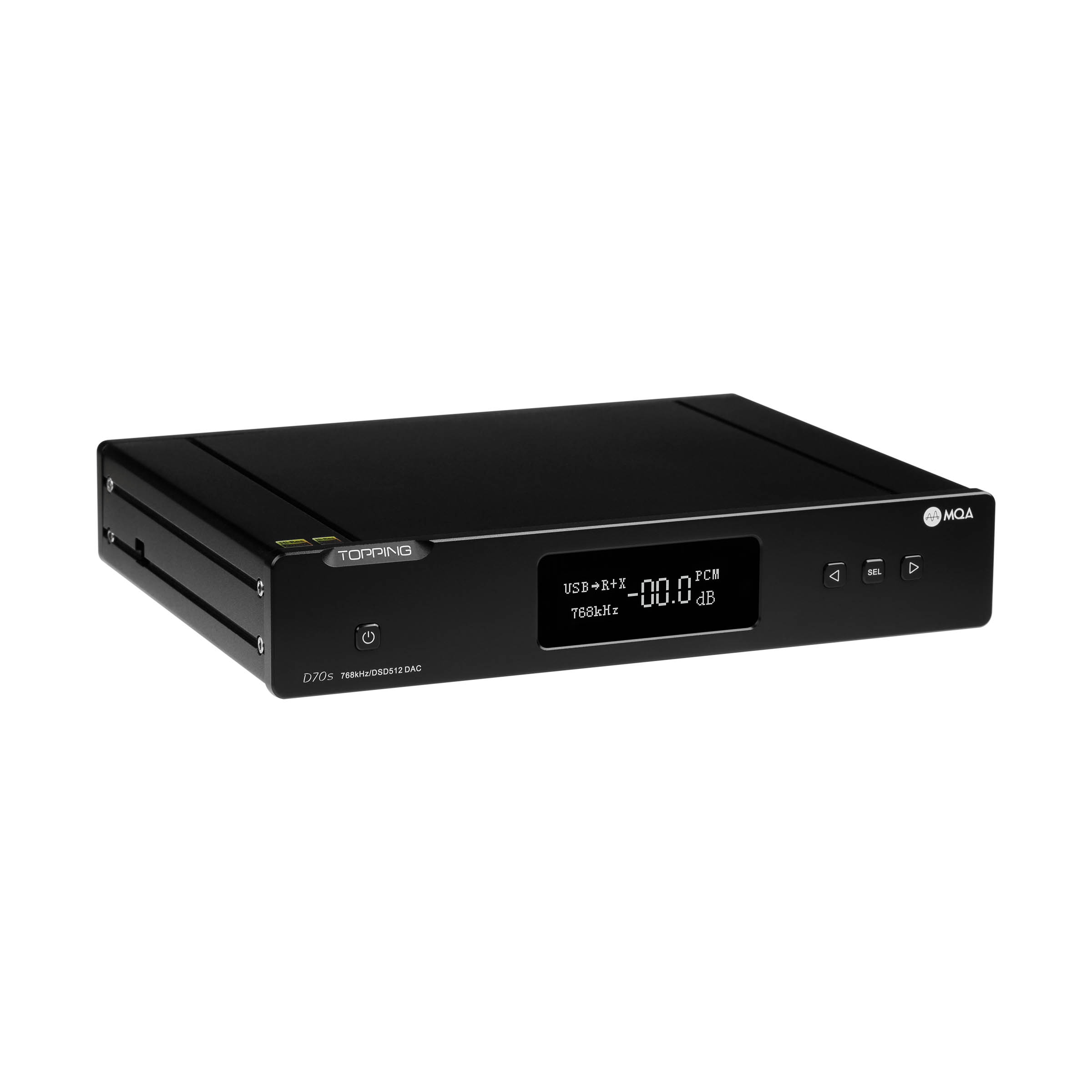 TOPPING D70S MQA AK4497*2 AK4118 Receiver DSD512 Bluetooth 5.0 32bit/768kHz XMOS XU216 Hi-Res Decoder