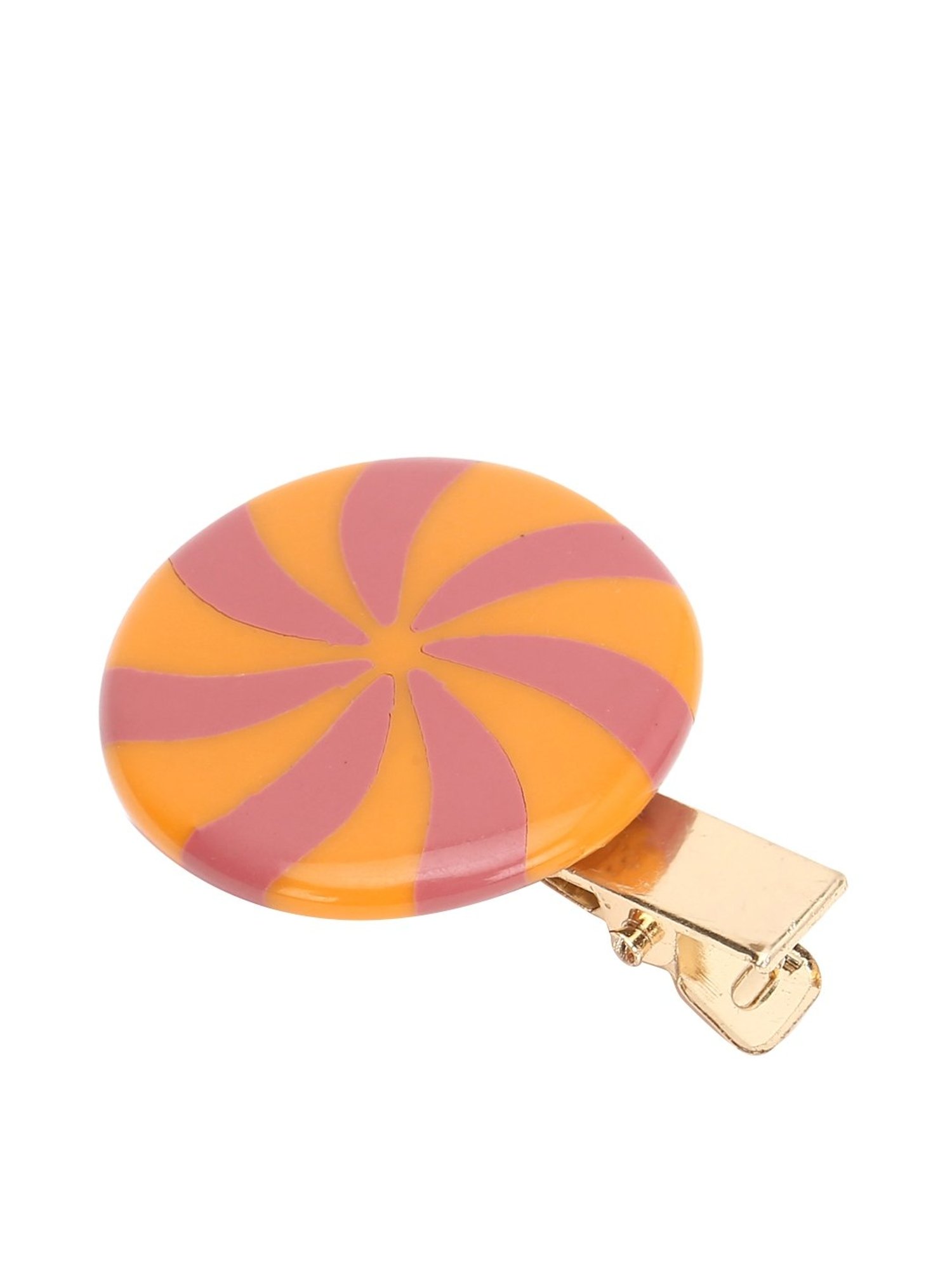 Golden Embellished Hair Clip - Set of 3