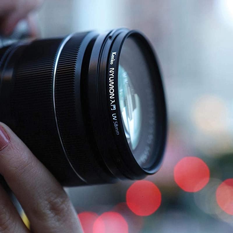 Nyumon Slim Ring 77mm UV MultiCoated MC Filter Black compact 227749