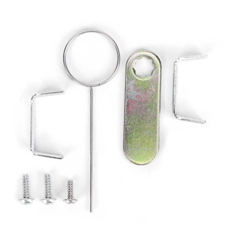 Zinc Alloy Electronic Smart Password Lock Touch Keypad with Flat Bolt Safety for Wardrobe File Cabinet Electronic Door Lock