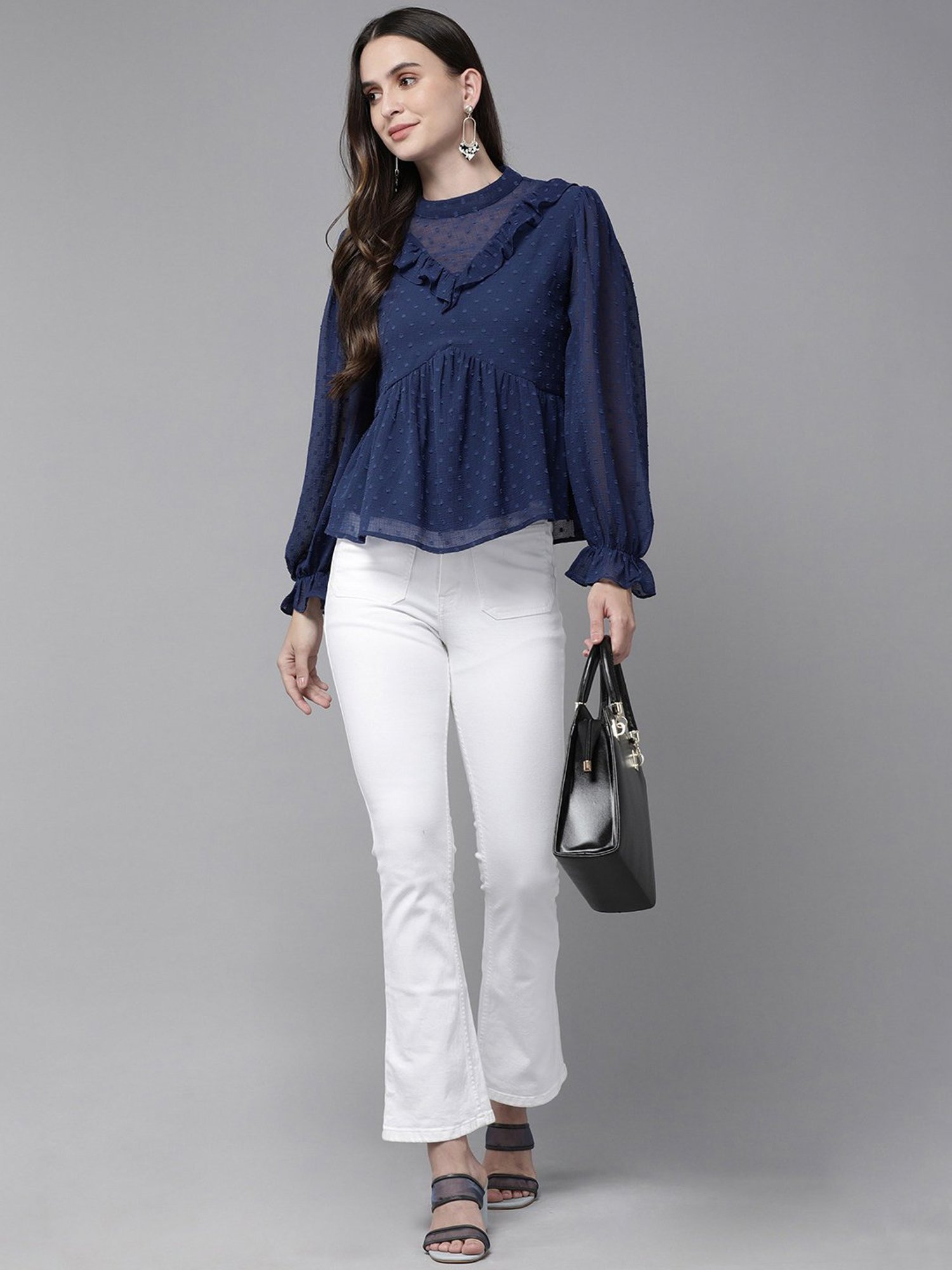 Fame Forever by Lifestyle White Cotton Printed T-Shirt