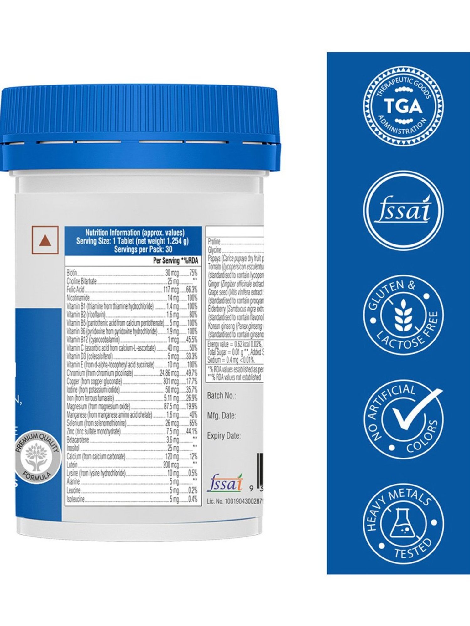 Swisse Men Multivitamins Supplement - 30 Tablets