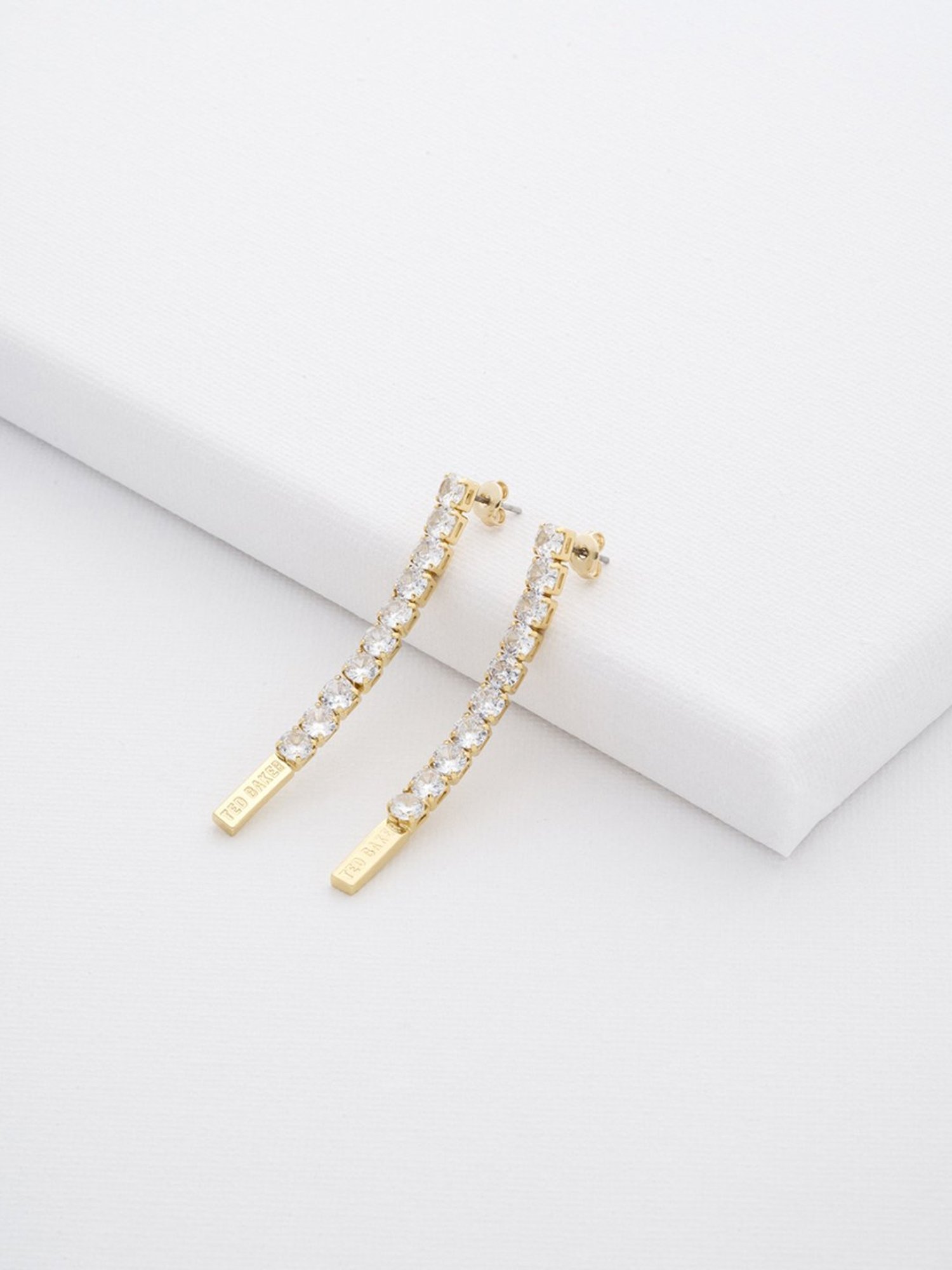 Ted Baker Mellsie Icon Crystal Drop Earrings For Women