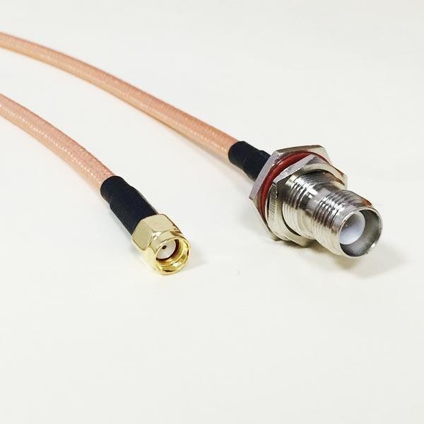 High quality low-attenuation RP-SMA Male Plug Connector Switch RP-TNC Female Jack Connector RG142 50CM 20" Adapter