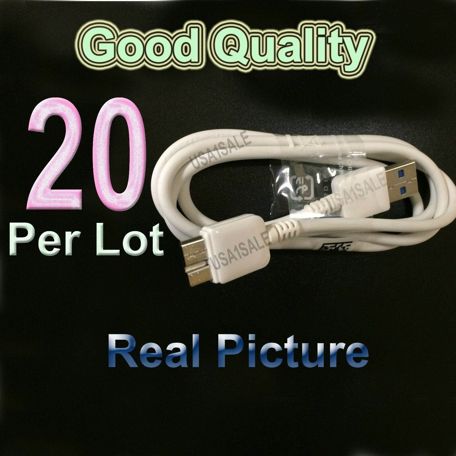 Lot 20 USB 3.0 Charging Data  Sync Cable  Galaxy Note 3  S5 wholesale
