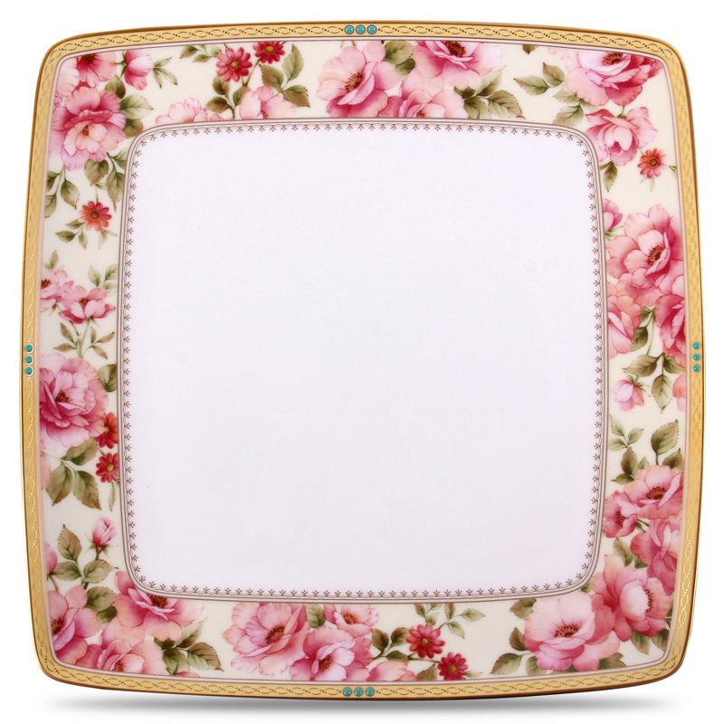 Blue Rose Polish Pottery Isabella Dinner Plate