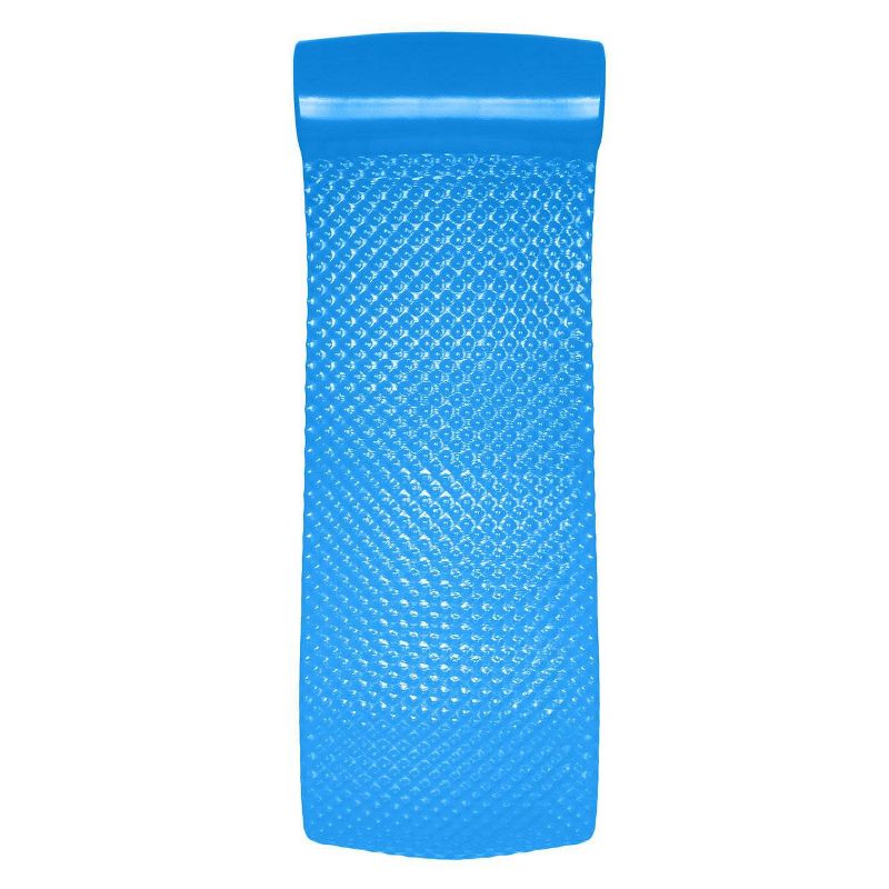 TRC Recreation Super Soft 70 Inch Foam Raft Mat Lounger Pool Float, Bahama Blue