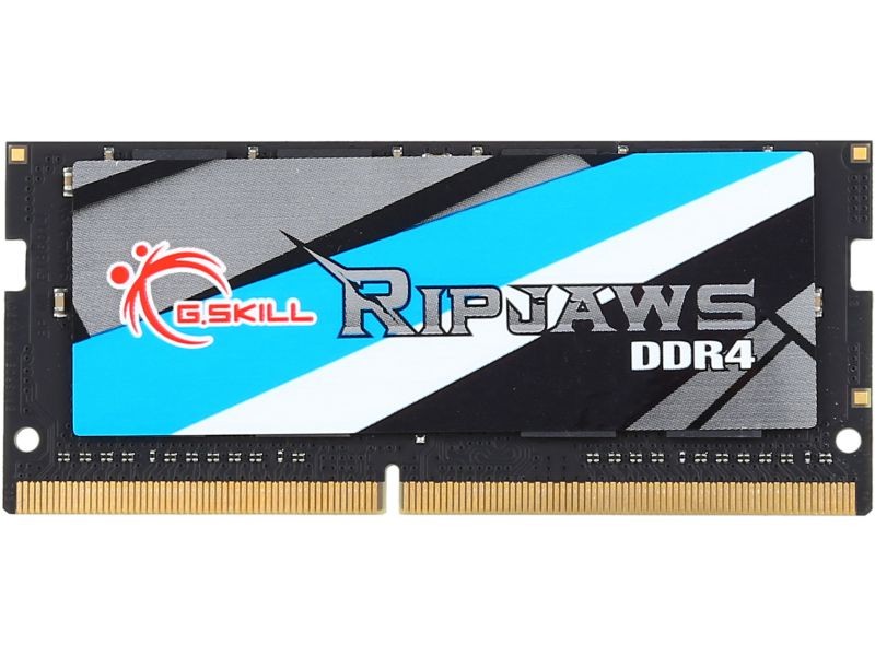 G.SKILL Ripjaws SO-DIMM 8GB 260-Pin DDR4 SO-DIMM DDR4 3200 (PC4 25600) Laptop Memory Model F4-3200C18S-8GRS