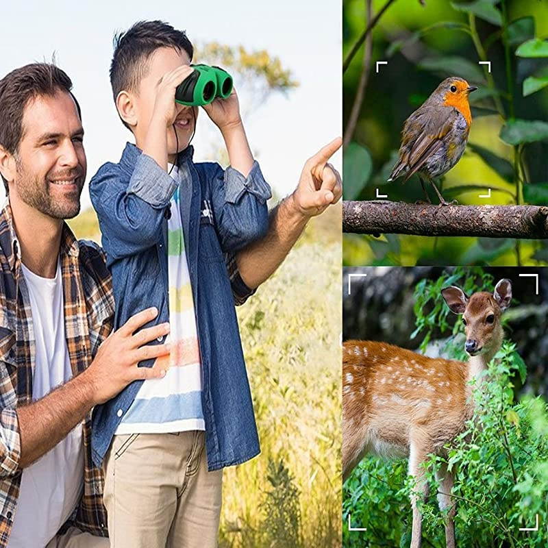 Toys for 48 Year Old Boys  Binoculars for Kids Toys for 315 Year Old Boys Girls 312 Year Old Boys Girls Gifts Green