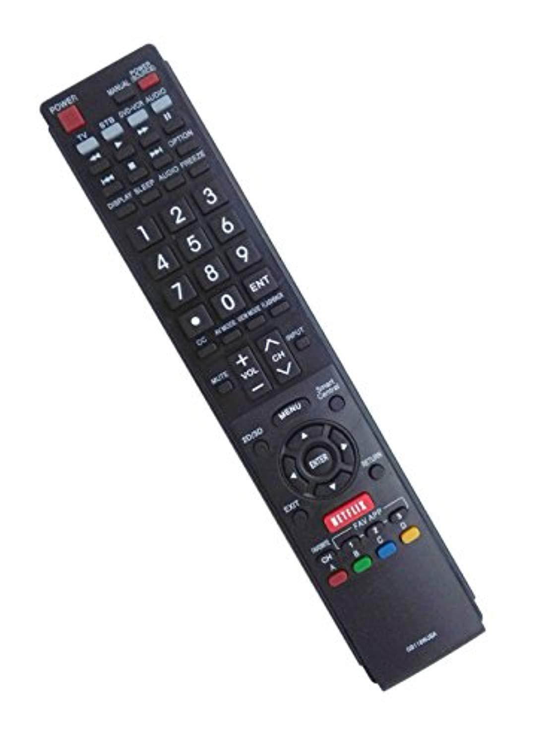 vinabty new replaced remote fit for gb005wjsa ga890wjsa gb004wjsa gb118wjsa lc80le642u lc80le650 lc80le650u lc40le830u lc40le83