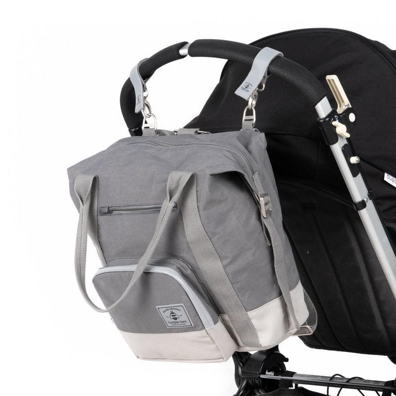 Humble-Bee All Heart Diaper Bag - Pebble