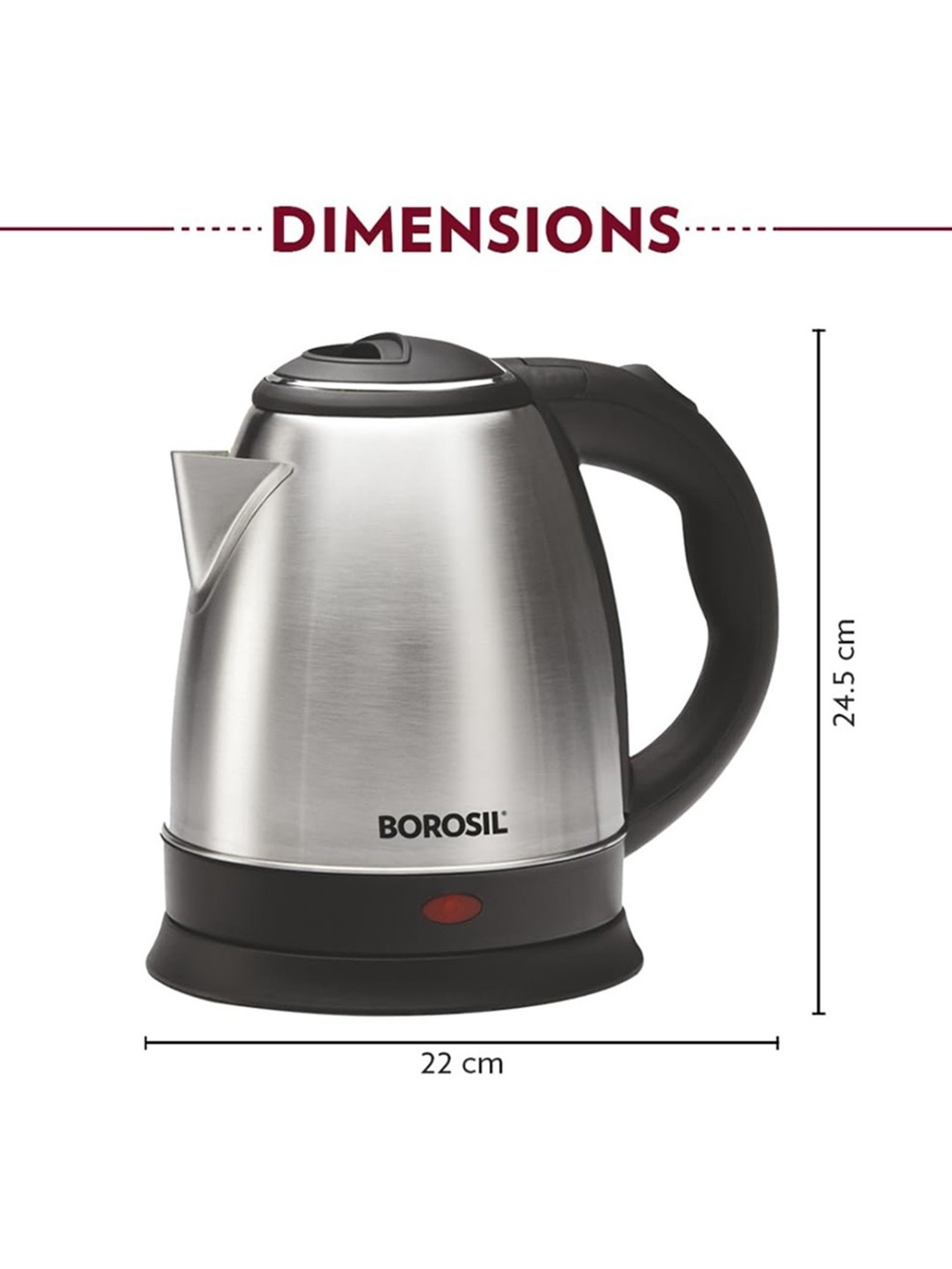 Inalsa 1400W 1.7L Electric Kettle