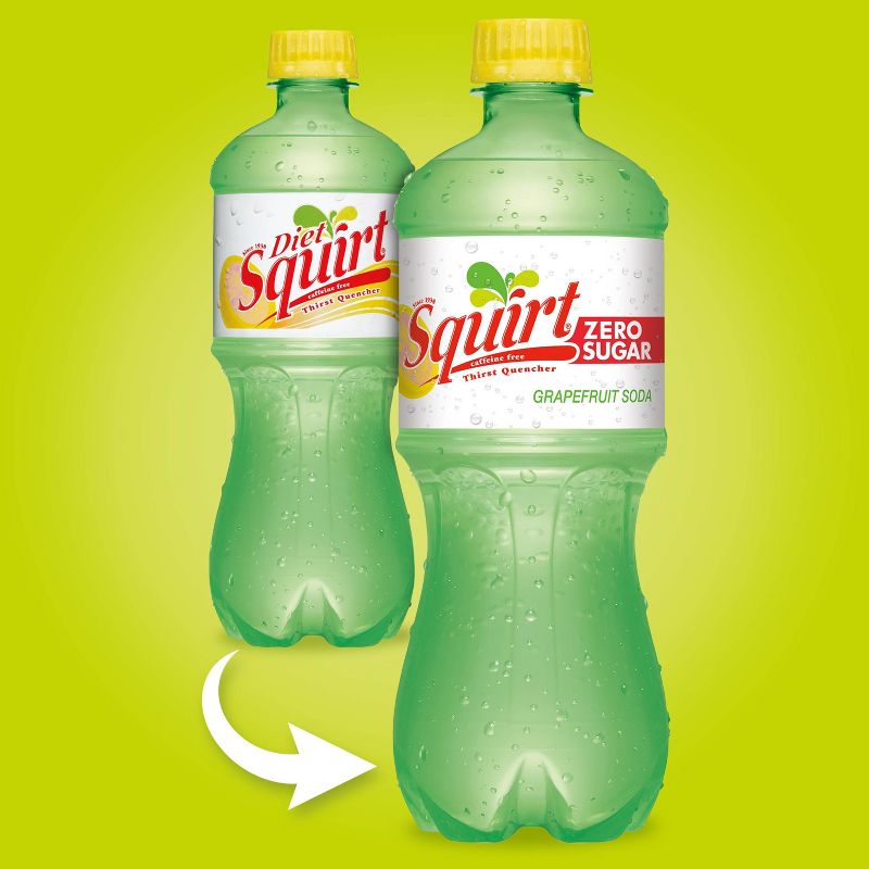 Squirt Zero Sugar Soda - 20 fl oz Bottle