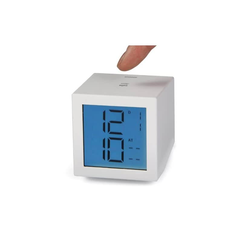 LR126W Prism Reveil LCD Blanc