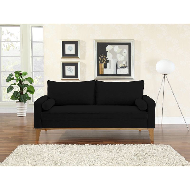 Traynor Sofa Black - Lifestyle Solutions