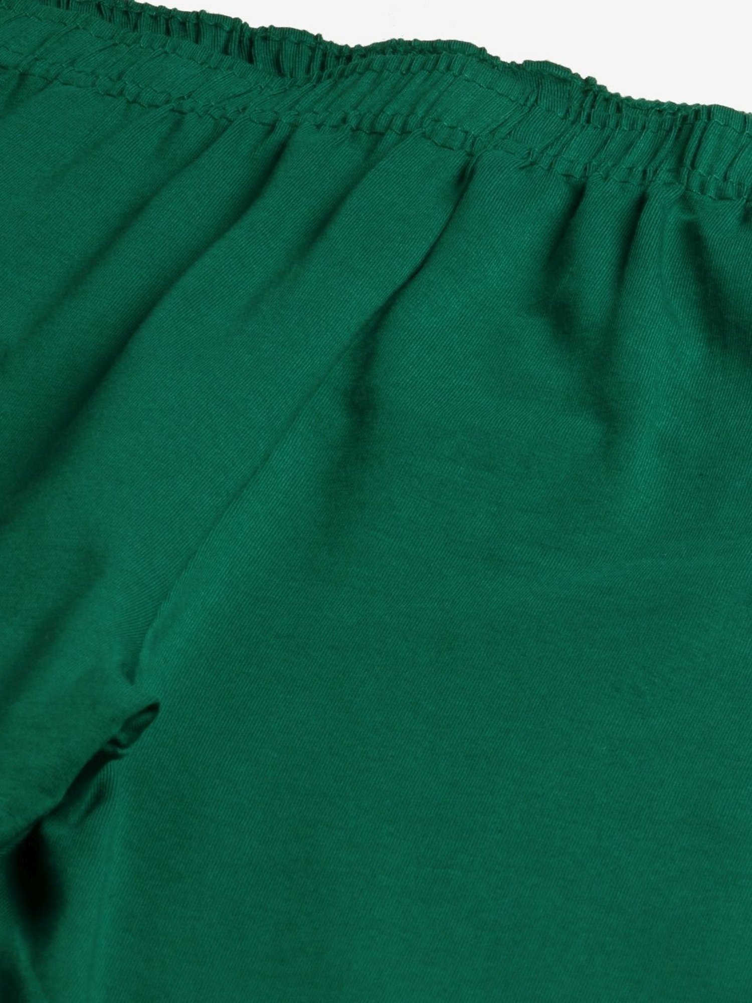 Ms.Lingies Green Cotton Leggings