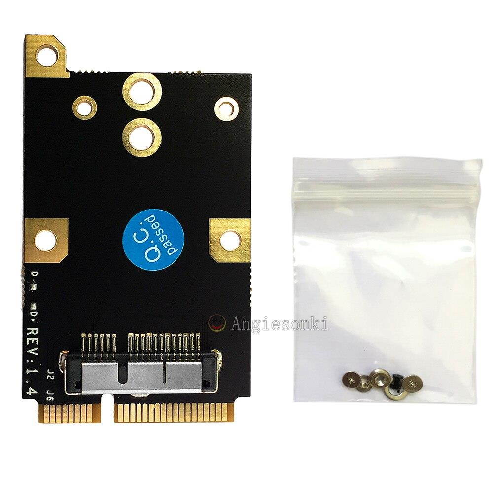 52 pin Mini PCI-E transforms Card WIFI Adapter for BCM94360CD/BCM94331CD/BCM94360CS2/ BCM94360CSAX Laptop Network