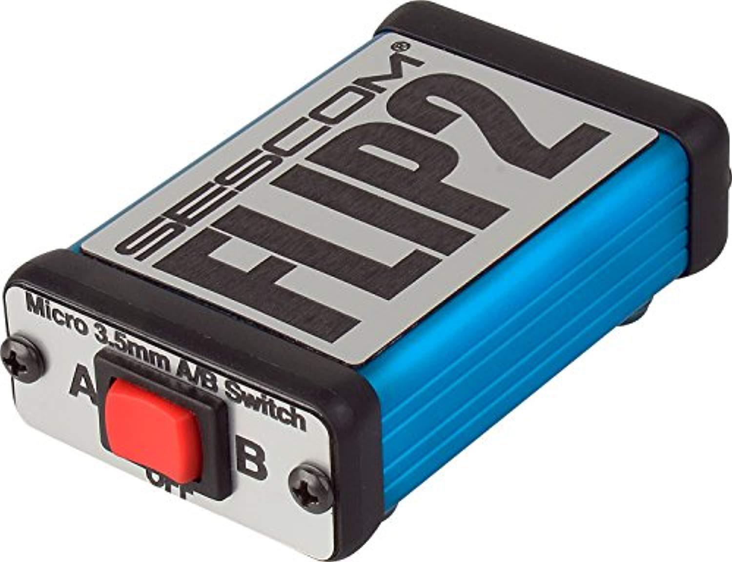 sescom ses-ab-switch ipod/mp3 player 3.5mm stereo audio a/b switch