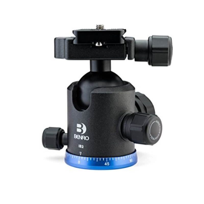 Benro IB2 Triple Action Ballhead with PU60 Plate